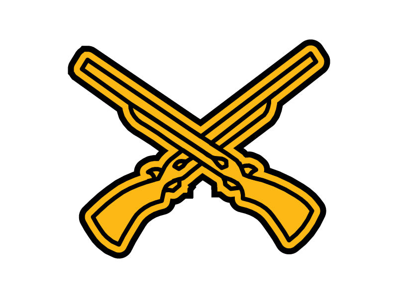Crossed Rifles – Jacket Patch Store